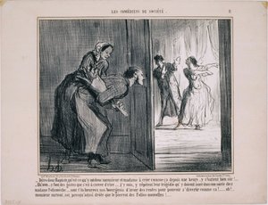 Samfundets komikere- Sig baptist, hvad er der ... af Honoré Daumier