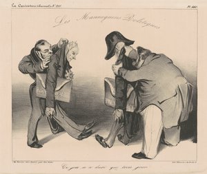 Politiske modeller af Honoré Daumier