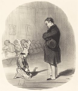 Eftervirkningerne af et oprør af Honoré Daumier