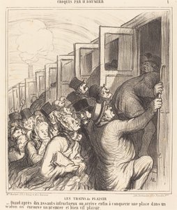 Lysttog af Honoré Daumier