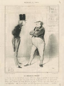 Provinskomikere af Honoré Daumier