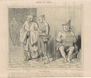 mendianerne af Honoré Daumier