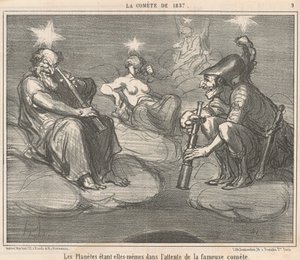 Planeterne er sig selv af Honoré Daumier
