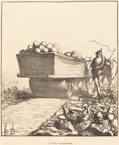 tysk enhed af Honoré Daumier