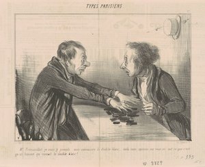 Hr. Frémouillot, jeg tager dig derhen, du ved... af Honoré Daumier
