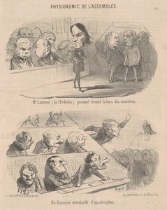 Mr. Laurent (fra Ardèche) Passerer... af Honoré Daumier