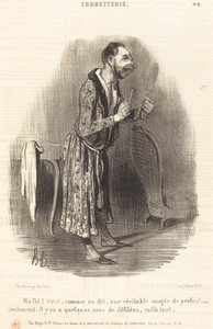 Min tro! det er som de siger... af Honoré Daumier