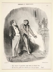 Men hr. ejer af Honoré Daumier