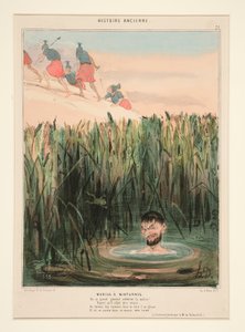 Marius ved Minturnae. Beundre denne store generals ondskab af Honoré Daumier