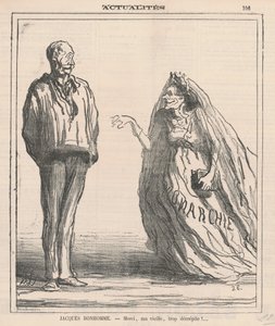 Tak, min gamle, for affældige! ... af Honoré Daumier
