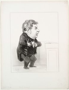 Michel Goudchaux af Honoré Daumier