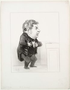 Michel Goudchaux, 1849. af Honoré Daumier