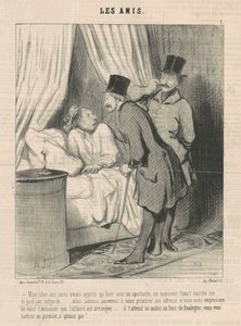 Min kære ven, vi lærte... af Honoré Daumier