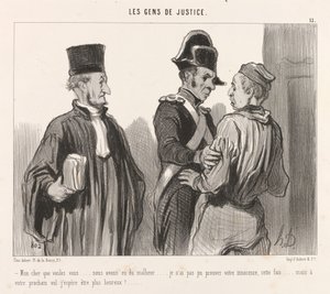 Min kære, hvad vil du have... af Honoré Daumier