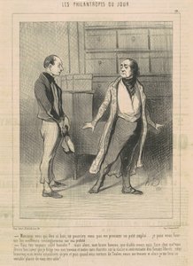 Sir du, der er så god... af Honoré Daumier