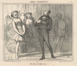 direktør Mossieu af Honoré Daumier