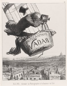Nadar løfter fotografi til kunstens højde af Honoré Daumier