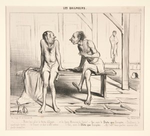 Vores gode allierede Pacha d af Honoré Daumier