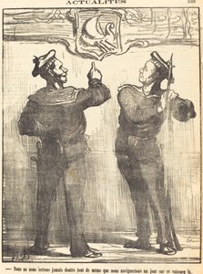 Vi havde aldrig gættet... af Honoré Daumier