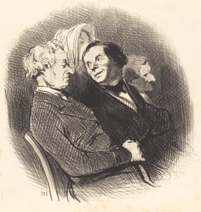 Vi rapporterer til aktionærerne af Honoré Daumier
