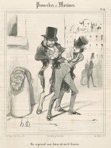 Vi tager vores ejendom tilbage, eller vi finder den af Honoré Daumier
