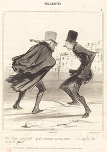 Elleve grader celsius! af Honoré Daumier