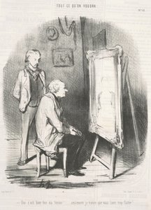 Ja det er det, min afdøde kone! ... af Honoré Daumier
