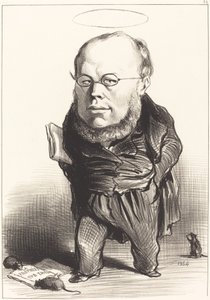 P.J. Proudhon af Honoré Daumier