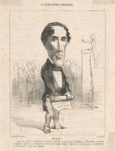 P. Lamotte Rateau af Honoré Daumier