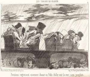 Parisere beklager dybt... af Honoré Daumier