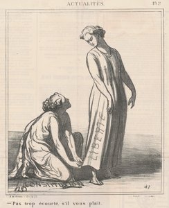 Ikke for kort, tak. af Honoré Daumier