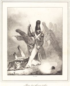 Fortsæt din vej, gris af Honoré Daumier