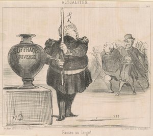 Gå bredt ud! af Honoré Daumier