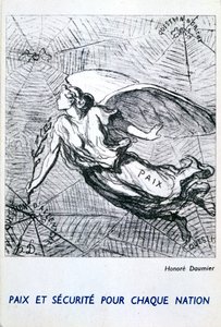 Fred og sikkerhed for hver nation af Honoré Daumier