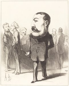 Pierre-Napoleon Bonaparte af Honoré Daumier