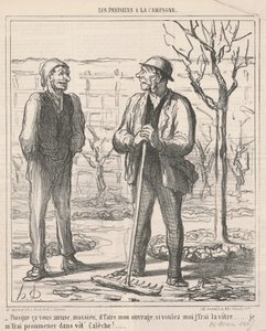 Tror det morer dig... af Honoré Daumier