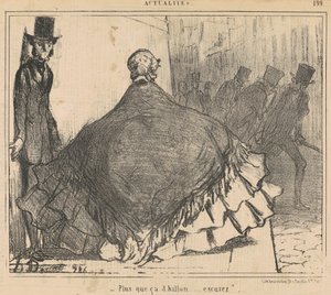 Mere end den bold... Undskyld! ... af Honoré Daumier