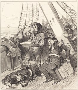 Flere nationalgarde, der ikke havde tænkt... af Honoré Daumier