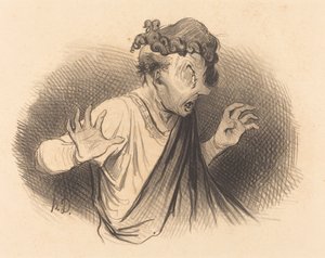 Hvem er disse slanger til... af Honoré Daumier