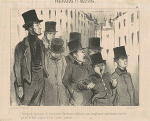 Hygiejnisk og sentimental gåtur ... af Honoré Daumier