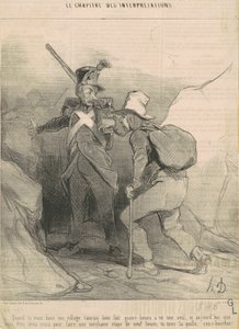 Når du var i din landsby, ville du have... af Honoré Daumier