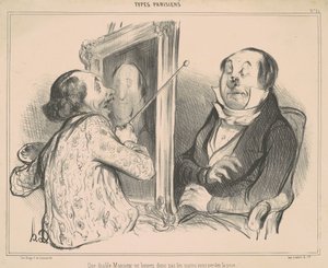 Hvad fanden, sir, rør dig ikke... af Honoré Daumier
