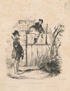 Hvad laver du her... af Honoré Daumier