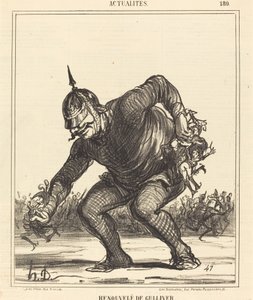 Fornyet af Gulliver af Honoré Daumier