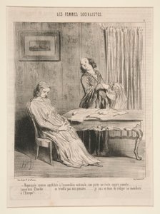 Afvist som kandidat til af Honoré Daumier