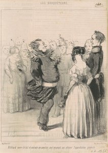 Rifolard åbner bolden... af Honoré Daumier