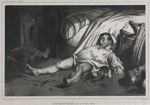 Rue Transnonain, 15. april 1834, 1834. af Honoré Daumier