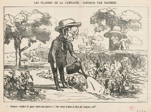 Forbandede salater... af Honoré Daumier