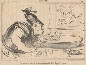 Giver fantasien om at ødelægge... af Honoré Daumier