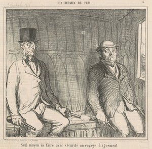 Den eneste måde at gøre det sikkert på af Honoré Daumier